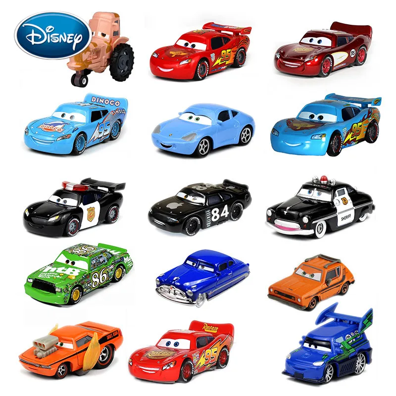 Дисней Pixar Тачки 2 3 Молния Маккуин матер Джексон шторм Рамирез 1:55 литье под