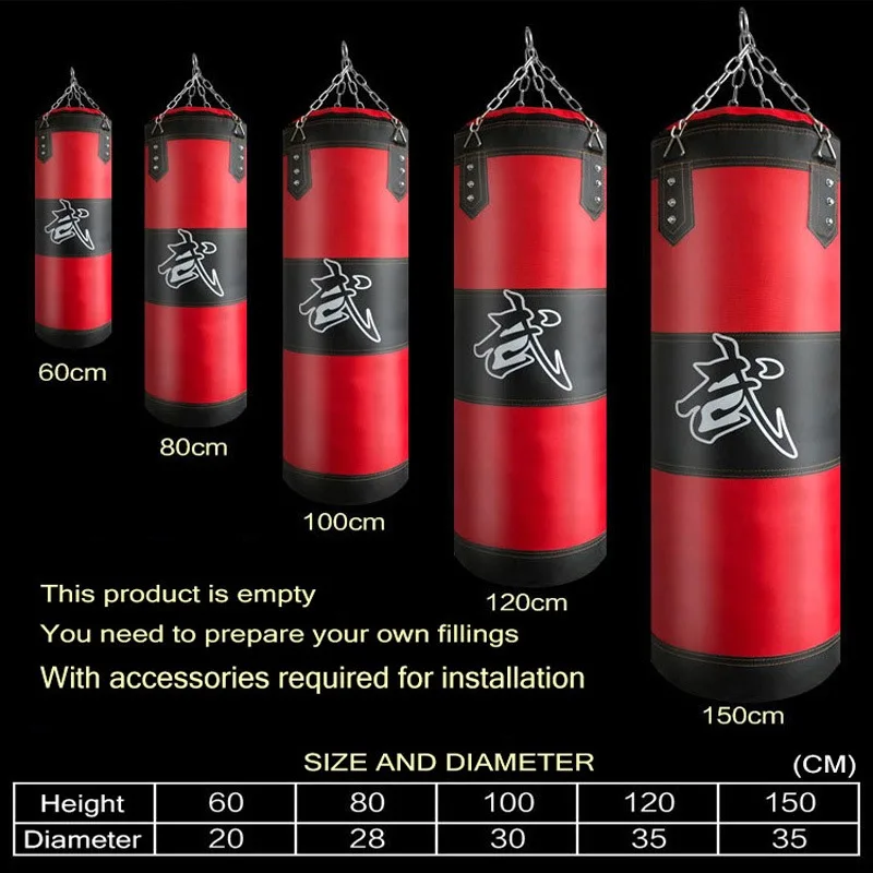 Top more than 151 punching bag sizes latest kidsdream.edu.vn