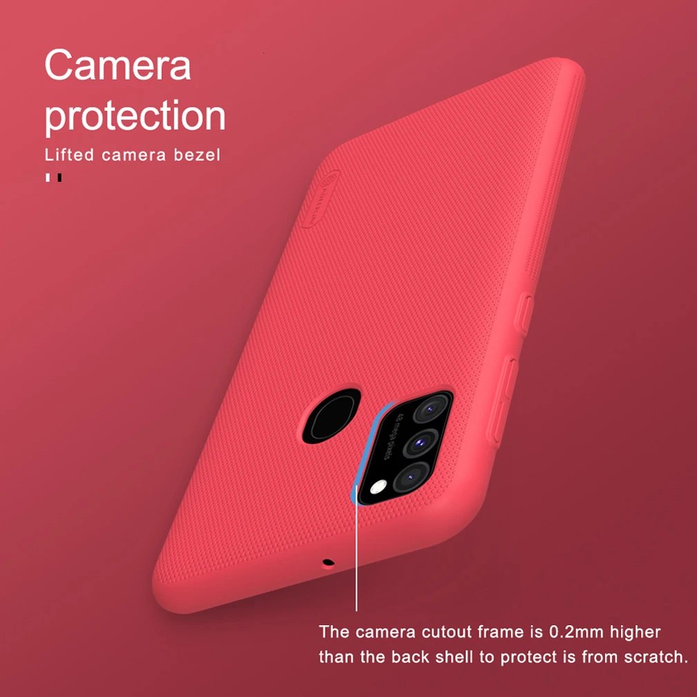 Для samsung Galaxy M30s чехол NILLKIN матовый щит PC твердая пластиковая защитная задняя панель для телефона чехол для samsung M30s