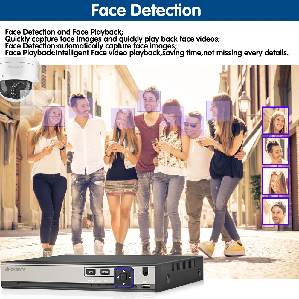 Full HD 5.0MP 8-канальная система видеонаблюдения 8 шт. 5MP антивандальный Водонепроницаемый купол ip-камера POE NVR CCTV Kit HDMI P2P Email Alarm xmeye