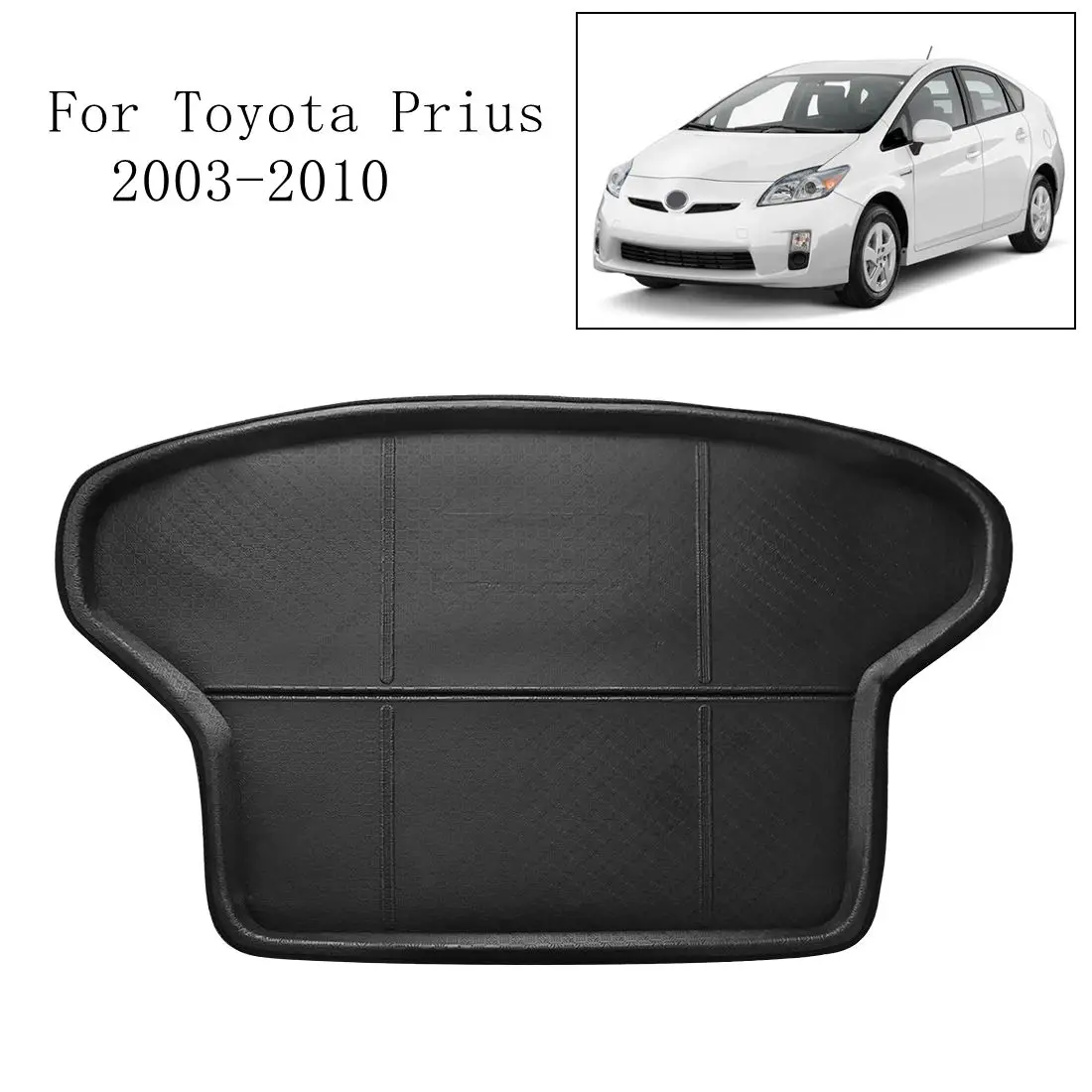 Uxcell напольный коврик для заднего багажника автомобиля подкладка Toyota Prius Hatchback 2016