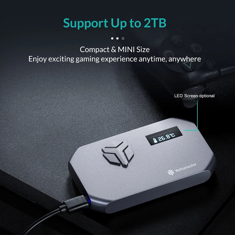Yottamaster-MS2 MS3 M.2 NVMe SSD Ŭ (ð  ), PCI-E UASP USB3.1 -C 10Gbps ܺ M.2 NVMe  SSD ̽