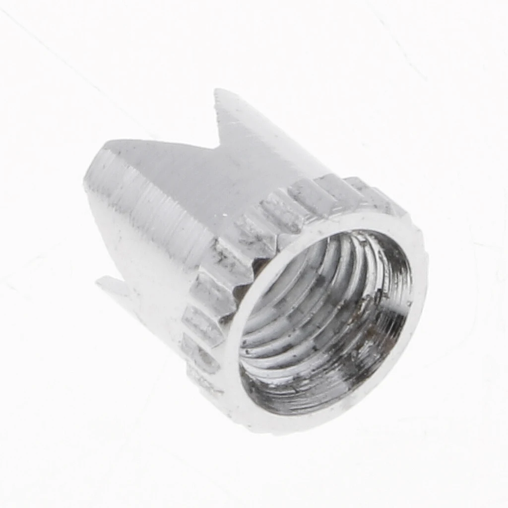 Brass Airbrush Crown Shape Needle Cap Air Brush Machine Accessories Parts Silver