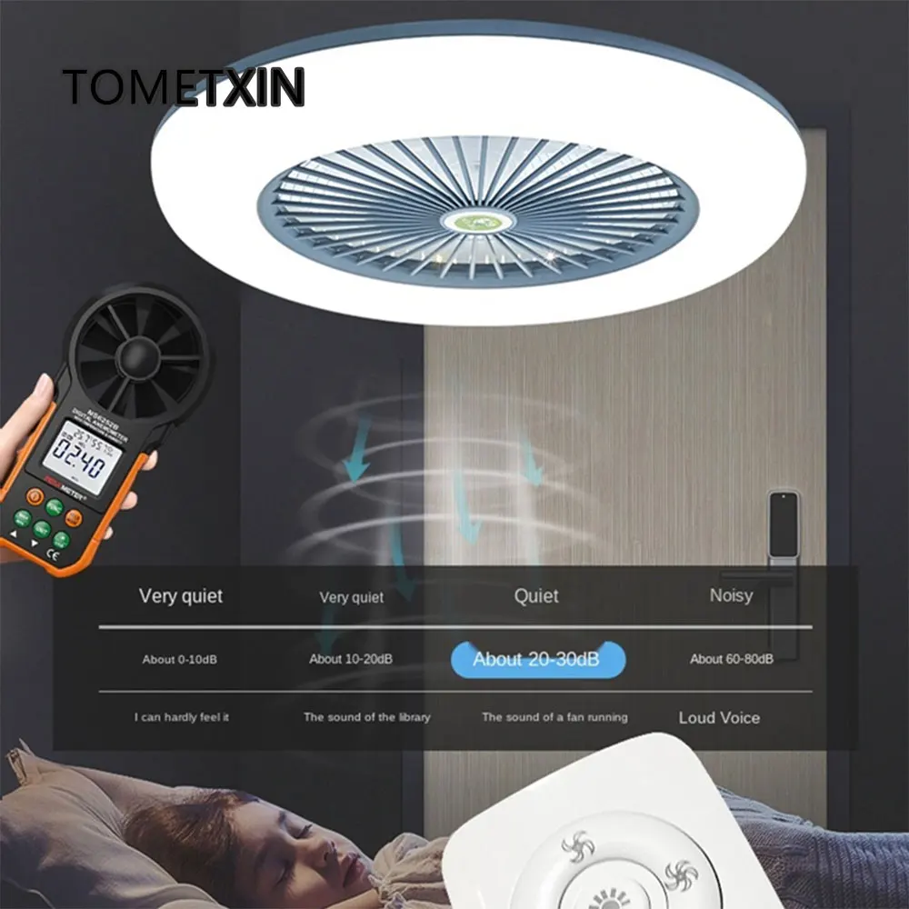 

55cm led ceiling fan with lights remote control fans for home lamp lighting for kids room bedroom living silent 220v 110v