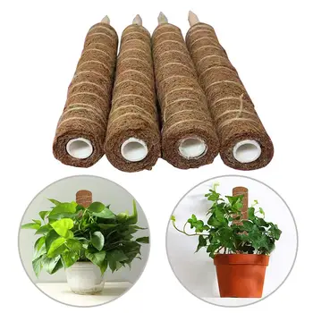 

Plant Climbing Coir Totem Pole Safe Gardening Coconut Palm Stick for Climbing Plants Vines and Creepers