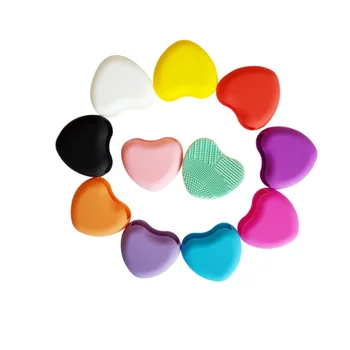 

Silicone Makeup Brush Cleaner Pad Make Up Washing Brush Gel Cleaning Mat Hand Tool Foundation Makeup Brush Scrubber Board
