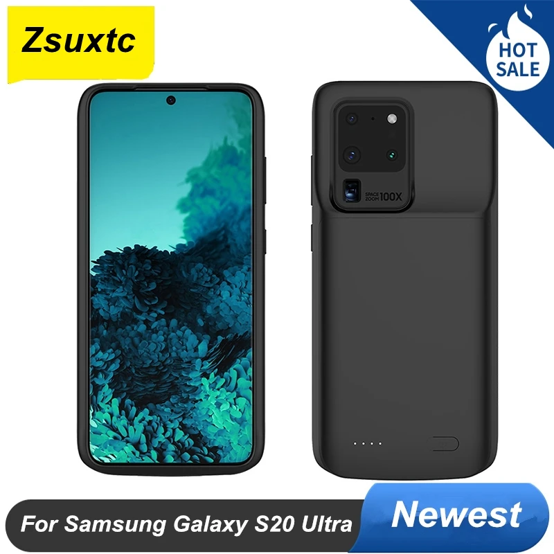 Для Samsung S20 Ультра чехол для батареи 6000 мАч S20Ultra зарядное устройство Galaxy |