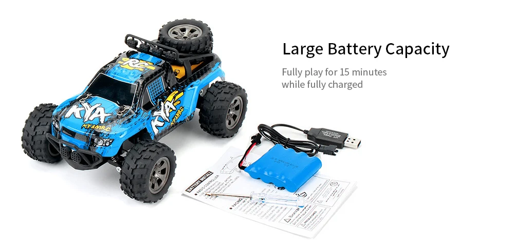4WD 1/18 2,4G внедорожник RC автомобиль игрушки высокая производительность противоскользящая шина 18 км/ч Высокоскоростной игрушечный автомобиль 2,4 ГГц беспроводной пульт дистанционного управления автомобиль