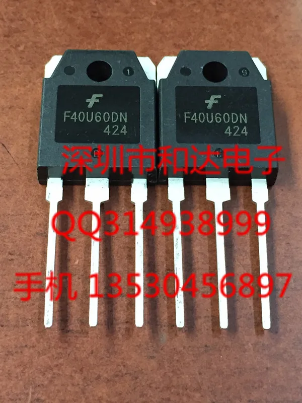 5 шт. FFA40U60DN F40U60DN TO-3P 600V 40A