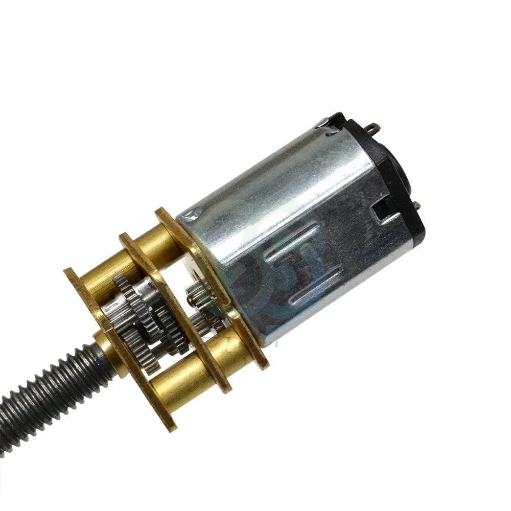 Motor da Engrenagem do Parafuso dc com Eixo de 100mm de Comprimento Pces 100mm Ótimo Micro Thread Motor Diminuto Faça Você Mesmo 2 N20 m4 * 7 motor da engrenagem do parafuso micro thread
