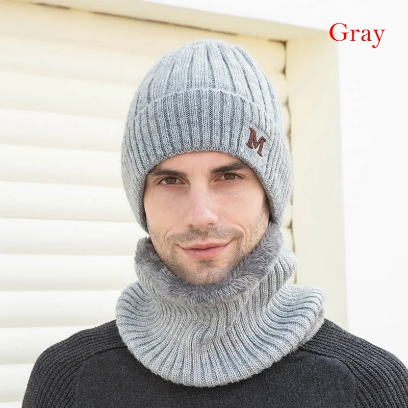 Laamei зимняя шапка Skullies Beanies шапки зимние шапки для мужчин и женщин шерстяной шарф шапки Балаклава маска Gorras капот вязаная шапка