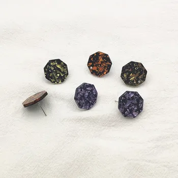 

New arrival! 18x18mm 50pcs Acrylic Multilateral-shape Ear stud for earrings,Earring parts,jewelry findings !