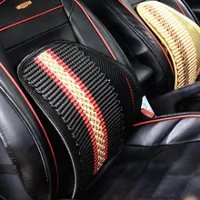 Сиденье автомобиля Поддержка массаж спины поясная подушка сетка подушка для авто офис дома S55