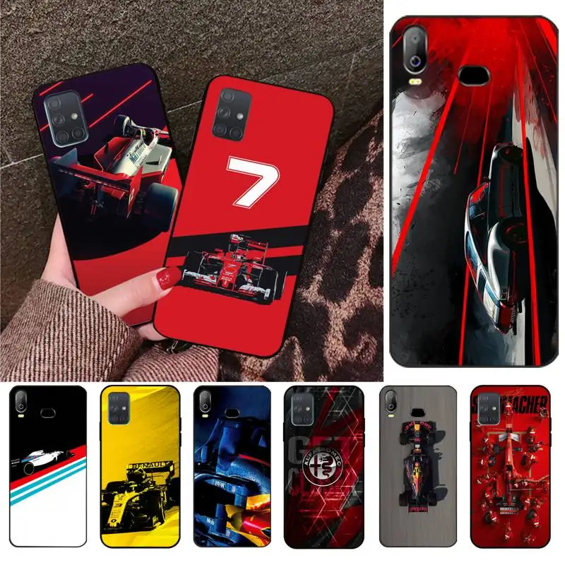 Чехол CUTEWANAN для сотового телефона Formula 1 Racing F1 Новое поступление черный чехол Samsung