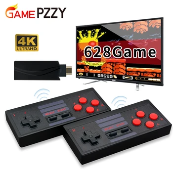 

2020 4K HDMI Video Game Console Built in 628 Classic Games Mini Retro Console Wireless Controller HDMI Output Dual Players