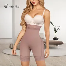 Entrenador de cintura para mujer, pantalones cortos con elevador de glúteos, body modelador de cintura alta, ropa interior transpirable sin costuras, Fajas Cinta
