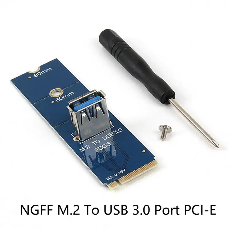 5 Гбит/с NGFF M.2 на USB 3 0 переносная карта M2 USB3.0 адаптер конвертер для PCI Express PCI-E 1X 16X