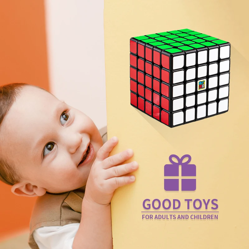 5x5x5 волшебный кубик головоломка твист плавно развивающие игрушки черная