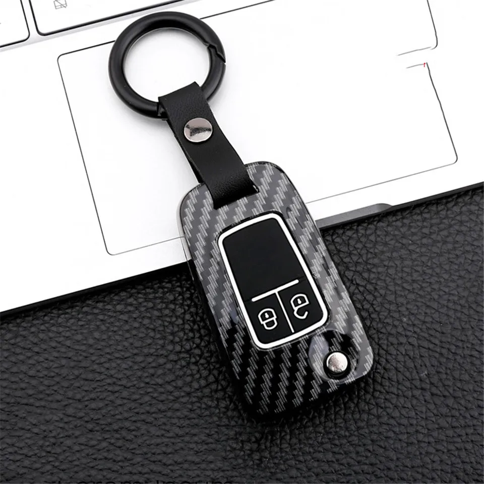 Cover Chiave/telecomando per Chevrolet Cruze Epica Lova Per OPEL VAUXHALL Astra H Insignia J Vectra C Corsa in fibra di carbonio - H675137c5d1ad4948835207fc7d3dfdbcd