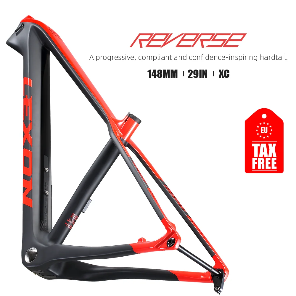 2022 Lexon карбоновая рама 29er горный велосипед 148*12 мм сквозная ось MTB карбоновые рамы