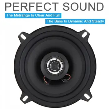

1pcs 12 V 5 Inch 130mm 60W 2-Way Car HiFi Coaxial Speaker Vehicle Door Auto Audio Music Stereo Full Range Frequency Speakers