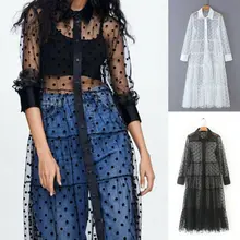 Женская Пляжная накидка бикини накидка кимоно кафтан Длинная блузка Бохо длинное платье