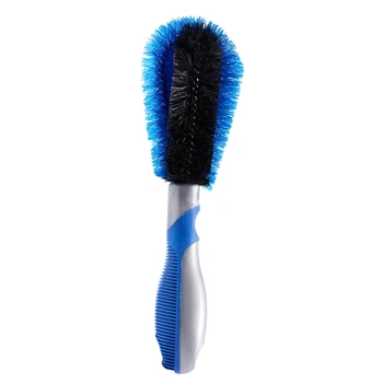 

Car wheel cleaning brush head, anti skid soft handle tyre brush