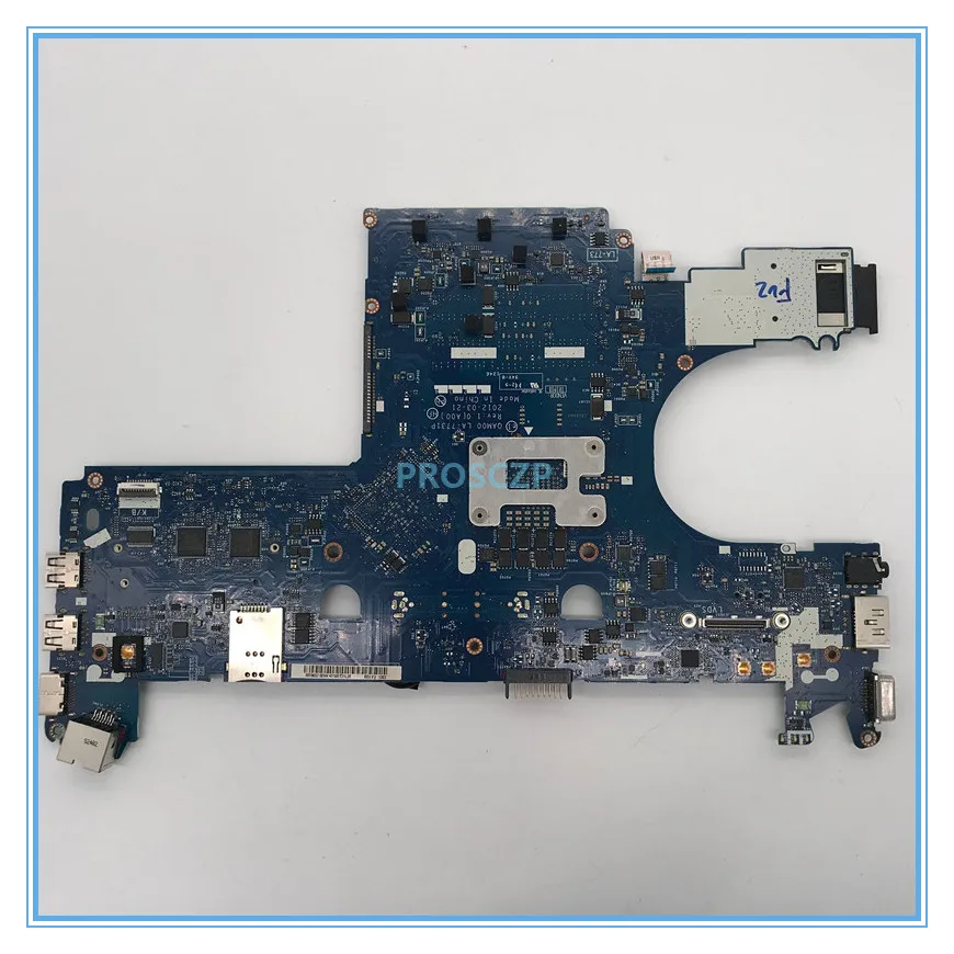 Высокое качество для E6230 Материнская плата ноутбука CN-05R4TW 05R4TW 5R4TW QAM00 LA-7731P с SR0N2 I3-3110M Процессор совместимость