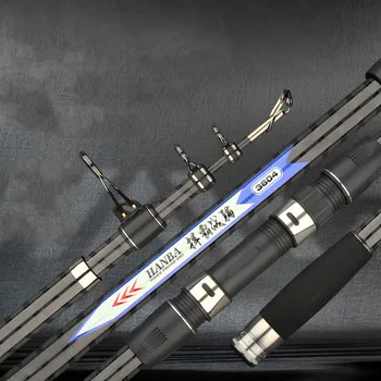 

Rock Fishing Rod 2.7m-5.4m Telescopic Sea Fishing Pole Spinning Olta Carbon Ultralight Hard Carp Feeder Wedkarstwo Vara De Pesca