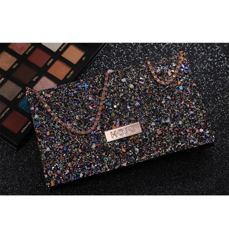 black palette Matte Shimmer Eyeshadow Palette Long-lasting Waterproof Smudge-proof Colorfast Easy To Apply Eye Shadow - Цвет: black palette