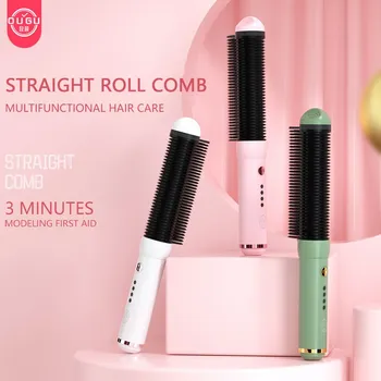 

Electric Straight Hair Comb Straight Curler Negative Ion Comb Portable Hot Heating Comb Hairbrush Hair Styling Tool