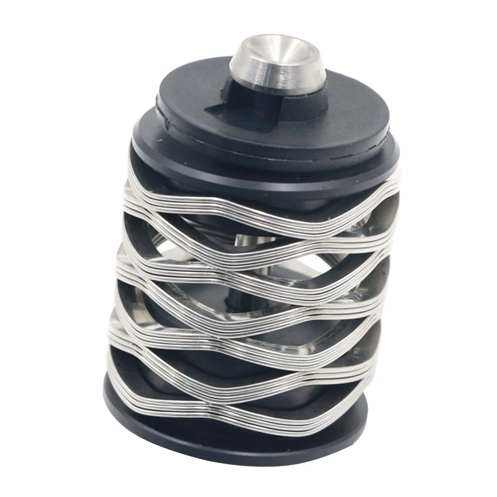 

Titanium alloy 304 folding bicycle suspension wave spring bicycle modified rear wheel parts titanium alloy shock absorber spring