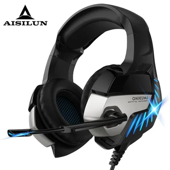 

Wired Gaming Headset Led Light 7.1 Surround Sound Laptop Gamer Headphones With Microphone Stereo Earphone for Computer Phone PS4