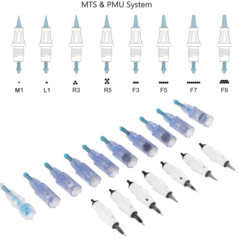 Картриджи для тату игл 10 шт. система лечения MTS Artmex V11V9 V8 V6 V7 V3 V9 PMU полуперманентный