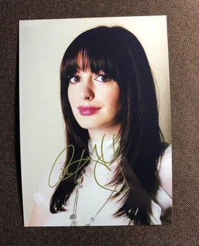 

hand signed Anne Hathaway autographed photo 5*7 autograph in ink 112019P4