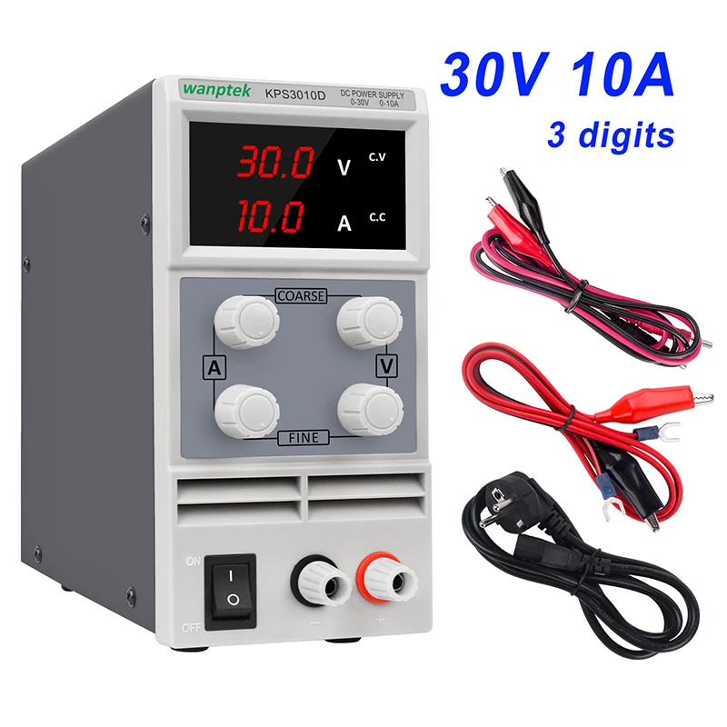 

lab power supply dc adjustable source Variable Adjustable Switching Regulated Power Supply Digital lab Equipment