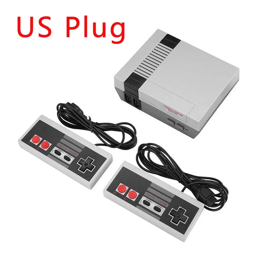 Hdmi-портативный игровой плеер, пригодный для Nintendo Switch family tv видео игровая консоль упрощенная версия классический двойной ключ издание - Цвет: US Plug