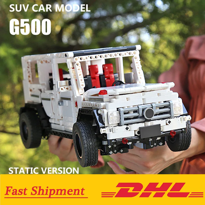 1696 шт. Creator MOC 2425 G500 SUV AWD Wagon автомобили Expert модель совместима с Lepinblocks Technic