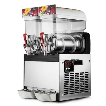

VEVOR 2X15L Tank Commercial Drink Slush Slushy Making Machine Smoothie Maker