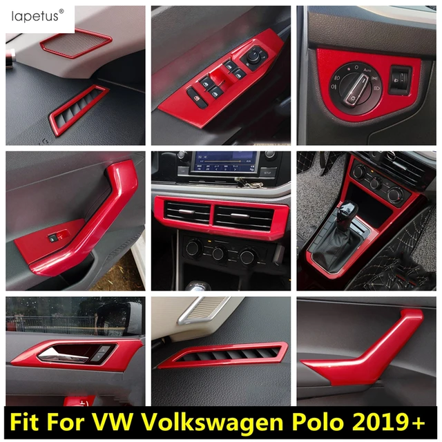 For VW Volkswagen Polo 2019 - 2023 Dashboard AC Air Vent Armrest Window  Lift Head Light Lamp Gear Shift Cover Trim Accessories - AliExpress