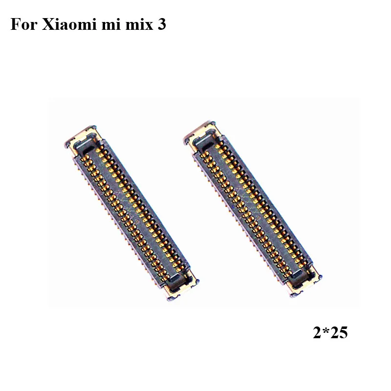 Разъем для док-станции Micro USB 2 шт. разъем FPC Xiaomi mi Mix3 Mix 3 logic на материнской плате Xiao