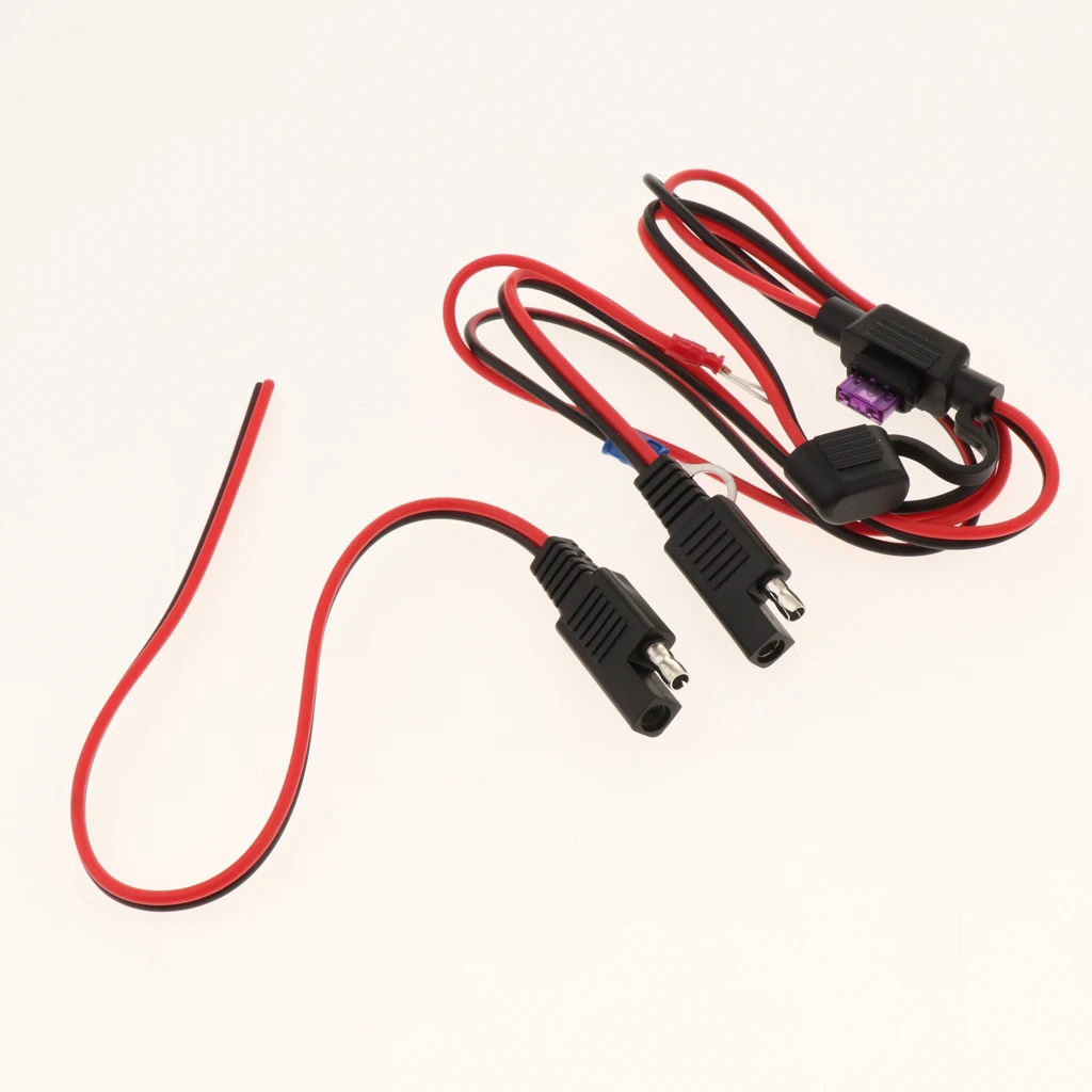 Car Quick Connect Panel Mount SAE Waterproof Solar Socket Sidewall Port Wire