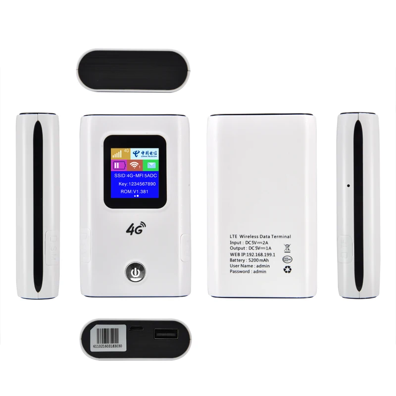 4G Wifi роутер портативный Hotspot Mifi разблокировка Lte модем беспроводной мини WiFi sim