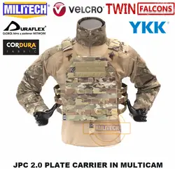 MILITECH TW TWINFALCONS JPC 2,0 пластина перевозчика тактический жилет изготовлен из DELUSTERING CORDURA MIL SPEC Перевозчик жилет CRYE CP жилет