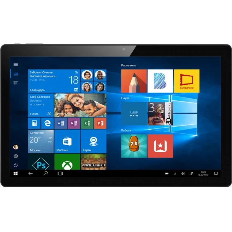 Планшет IRBIS TW118, 3Гб, 32GB, Windows 10 серебристый