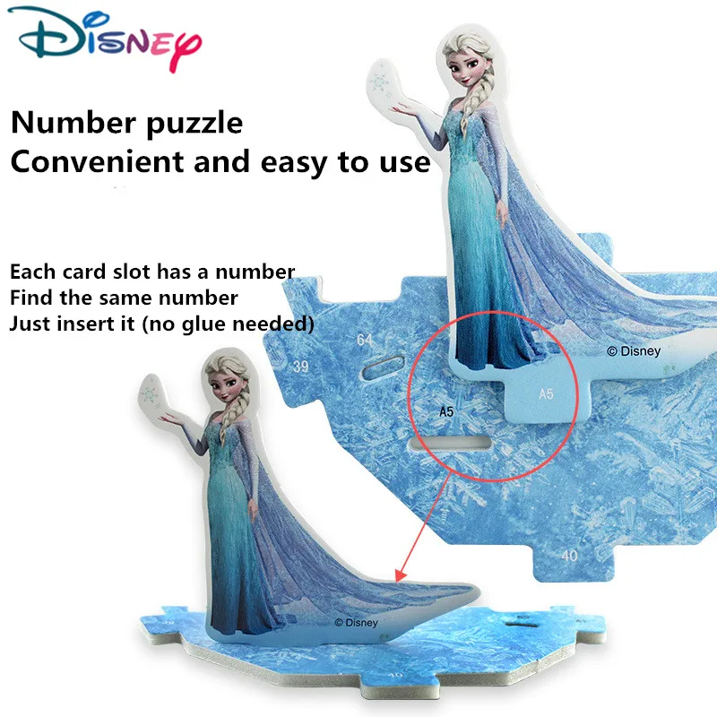 Новый трехмерный пазл Disney в виде сцены мультяшный Анимационный Подарок для детей