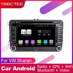 TBBCTEE android автомобильный dvd GPS; Мультимедийный проигрыватель для Volkswagen VW Sharan 2010 ~ 2018 автомобильный dvd Навигация Радио Аудио видео плеер