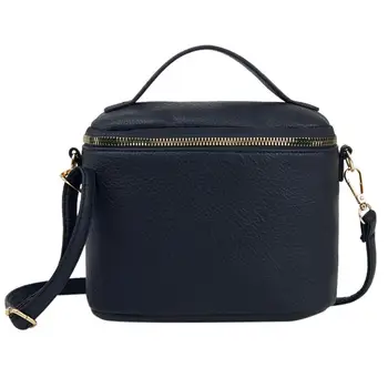 

Pure Color Women Bags Bucket Shape Handbag Makeup Student Shoulder Messenger Bags Summer Packet bolsa feminina 2019