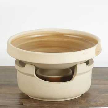 

Ceramic Dry Pot Restaurant Charcoal Heating Clay Oven Japanese Type Barbecue Stove Ceramic Alcohol Small Pot Boiler