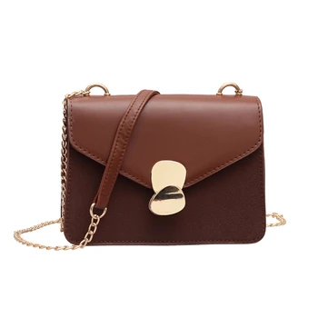

New Fashion Ladies Messenger Bag Cute Wild Chain Sling Shoulder Single Square Bag Ladies Handbag